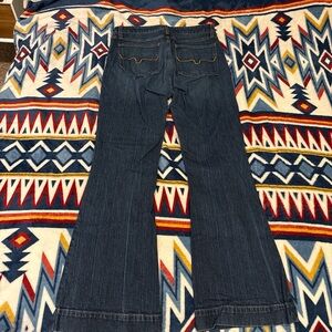 Kimes Ranch Dark Blue Flare Jeans